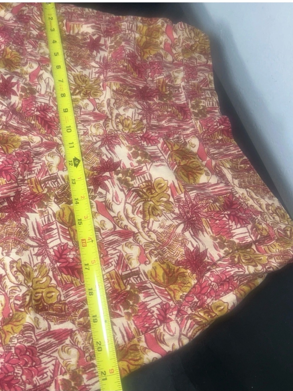 Joie Women's Linen Blend Shorts Elastic Waist Side and Back Pockets Floral MED - Picture 6 of 8